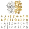 2Bags 2 Colors Tibetan Style Alloy Pendants FIND-YW0007-75-1
