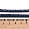Braided Leather Cord with Core WL-F009-5mm-05-3