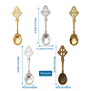 Tibetan Style Alloy Big Pendants TIBE-TA0001-24-10