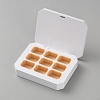 Plastic Latch Bead Containers CON-WH0085-140-2
