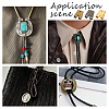 6Pcs 3 Colors Zinc Alloy Bolo Tie Slider Clasps FIND-PH0023-92A-3