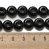 Natural Black Stone Beads Strands G-P536-A03-01-5