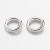 Brass Open Jump Rings X-JRC4mm-NF-2
