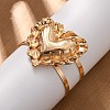 Alloy & Iron Cuff Bangles for Women BJEW-F501-04KCG-2
