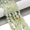 Natural New Jade Beads Strands G-P497-01E-30-2