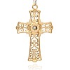 Alloy Medieval Cross Pendants ALRI-J028-01G-2