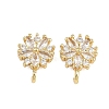 Brass Micro Pave Cubic Zirconia Pendants KK-A269-17G-1