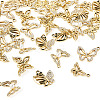 36Pcs 6 Styles UV Plating Alloy Pendants FIND-TA0007-88-3