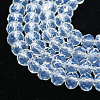 Glass Beads Strands EGLA-A034-J6mm-D06-4