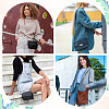 4Pcs 4 Colors PU Leather Alloy Purse Chains FIND-AR0005-99G-5