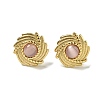 Cat Eye Stud Earrings EJEW-G400-62G-2