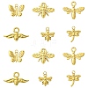 12Pcs 6 Styles 304 Stainless Steel Pendants STAS-CJ0003-20-1