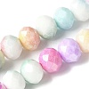 Electroplate Glass Beads Strands LAMP-S068-11D-1