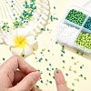 72G 4 Styles Glass Seed Beads SEED-YW0002-77C-4