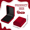 Velvet Brooches Package Boxes CON-WH0086-234A-2