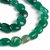 Natural Green Onyx Agate Beads Strands G-D0002-D61-3