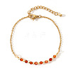 Bohemian Natural Carnelian Link Bracelets for Women QH7010-3-3