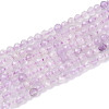 Natural Lavender Amethyst Beads Strands G-T143-03-4