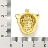 Brass Micro Pave Cubic Zirconia Pendants KK-K354-18G-01-3