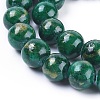 Natural Mashan Jade Beads Strands G-F670-A17-8mm-4