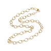 Brass Cable Chain Necklace for Men Women X-NJEW-JN03735-2