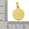Ion Plating(IP) 304 Stainless Steel Pendants X-STAS-B071-02G-12G-3