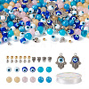 DIY Evil Eye Bracelet Making Kit DIY-FW0001-33-2