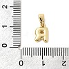 Brass Letter Charms KK-G554-22G-R-3