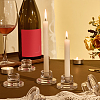 24Pcs Transparent Glass Candle Holders DJEW-TW0001-01-4