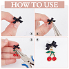 42Pcs Alloy Stud Earring Findings EJEW-ME0001-30A-3