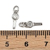 Brass Pave Cubic Zirconia Pendants KK-L241-15P-3
