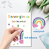 8 Sheets 8 Styles PVC Waterproof Wall Stickers DIY-WH0345-209-3