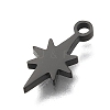 Ion Plating(IP) 304 Stainless Steel Charms STAS-F292-04B-2