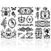 3 Sheets 3 Styles PVC Waterproof Decorative Stickers DIY-WH0404-207-1