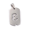 Non-Tarnish 304 Stainless Steel Pendants STAS-O127-B03-2