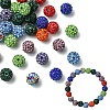 30Pcs Pave Disco Ball Beads RB-YW0001-14Q-2