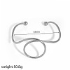 304 Stainless Steel Spiral Geometric Upper Arm Cuff Bangles for Women WG66983-04-1