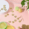 50Pcs Rack Plating Brass Charms KK-CA0003-76-5