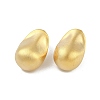 Brass Nuggets Stud Earrings EJEW-Q391-14G-2