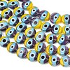 Handmade Evil Eye Lampwork Beads LAMP-C028-01A-03-2