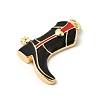 Brass Enamel Pendants KK-H267-113G-02-3
