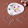 Iron Brooch Findings IFIN-TAG0001-02-15