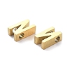 Ion Plating(IP) 304 Stainless Steel Charms STAS-K216-41N-G-2