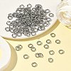 Tarnish Resistant 304 Stainless Steel Open Jump Rings STAS-E067-11-8mm-5