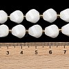 Natural White Jade Beads Strands G-U023-A20-01A-5
