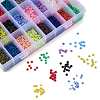 24 Colors Handmade Polymer Clay Beads CLAY-TA0001-05-5