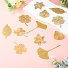 12Pcs 6 Styles Brass Big Pendants KKC-TA0001-09-5
