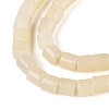 Natural White African Opal Beads Strands G-T141-85B-01-3