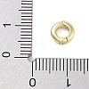 Brass Spring Gate Rings KK-M293-53G-3