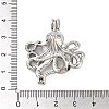 Alloy Bead Cage Pendants LS-FIND-M012-01M-P-3
